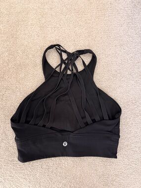 Lululemon Longline Black Sports Bra